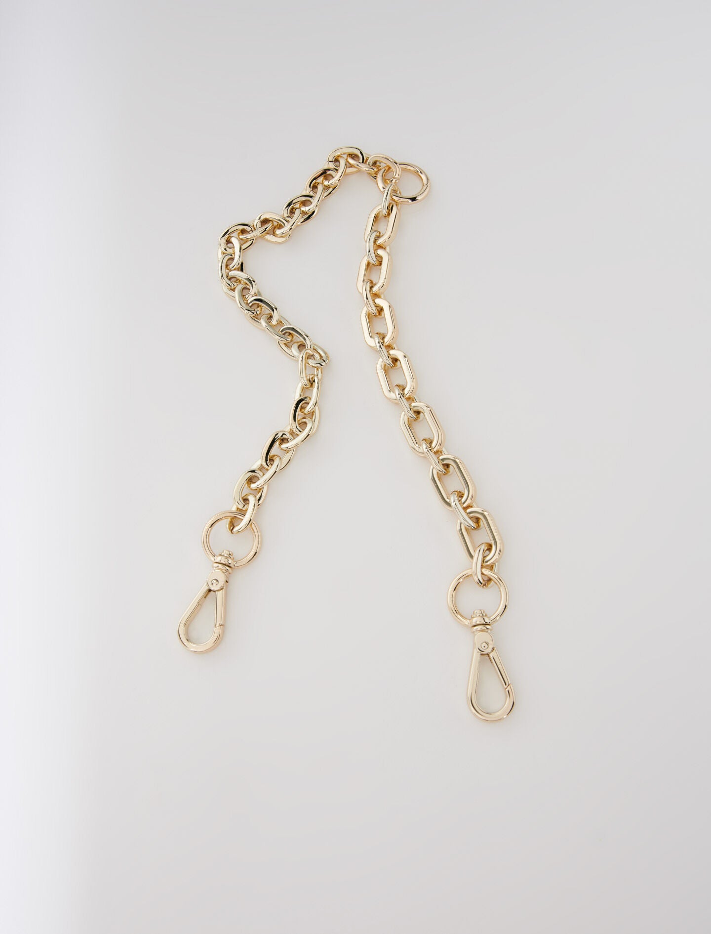 Gold-chain shoulder strap