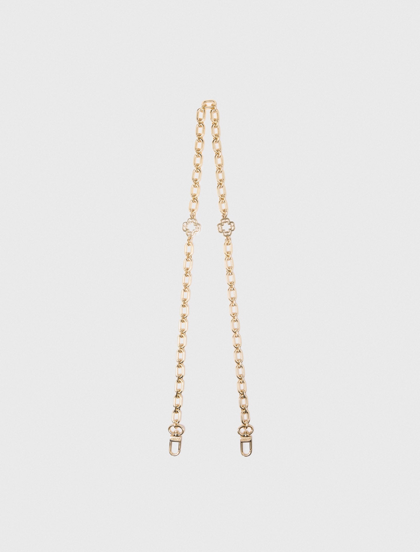 Short chain shoulder strap Gold