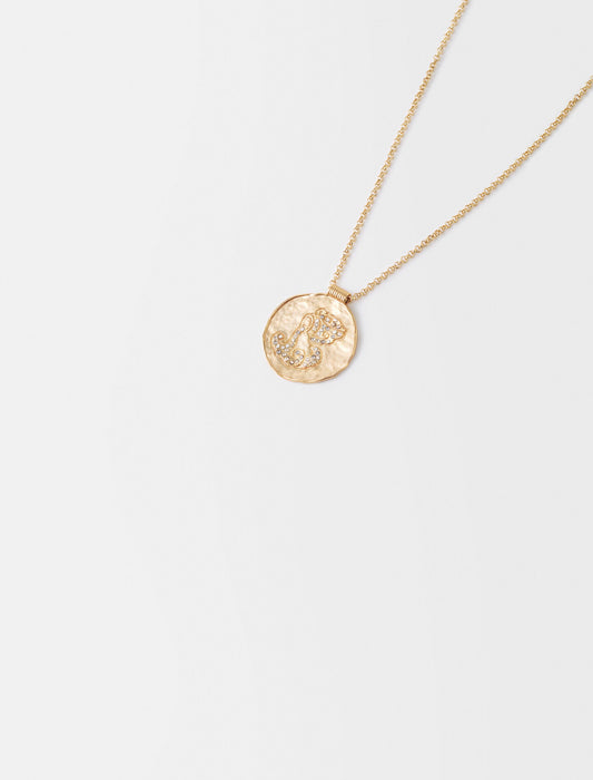 Aquarius  -AQUARIUS ZODIAC MEDAL
