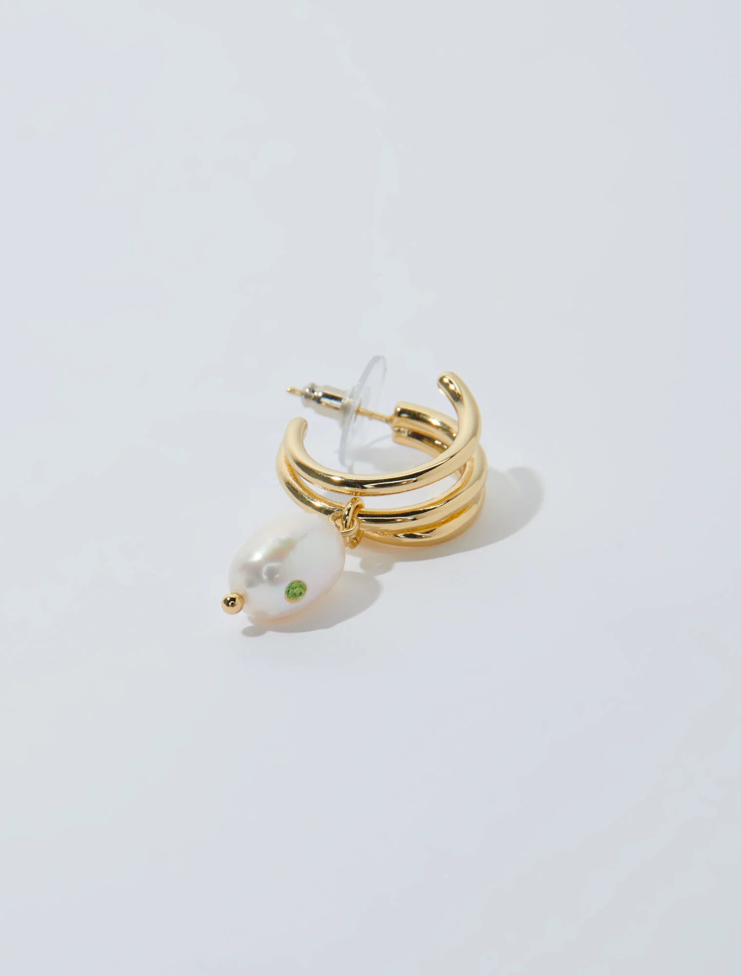 Gold-Bead embellished earrings