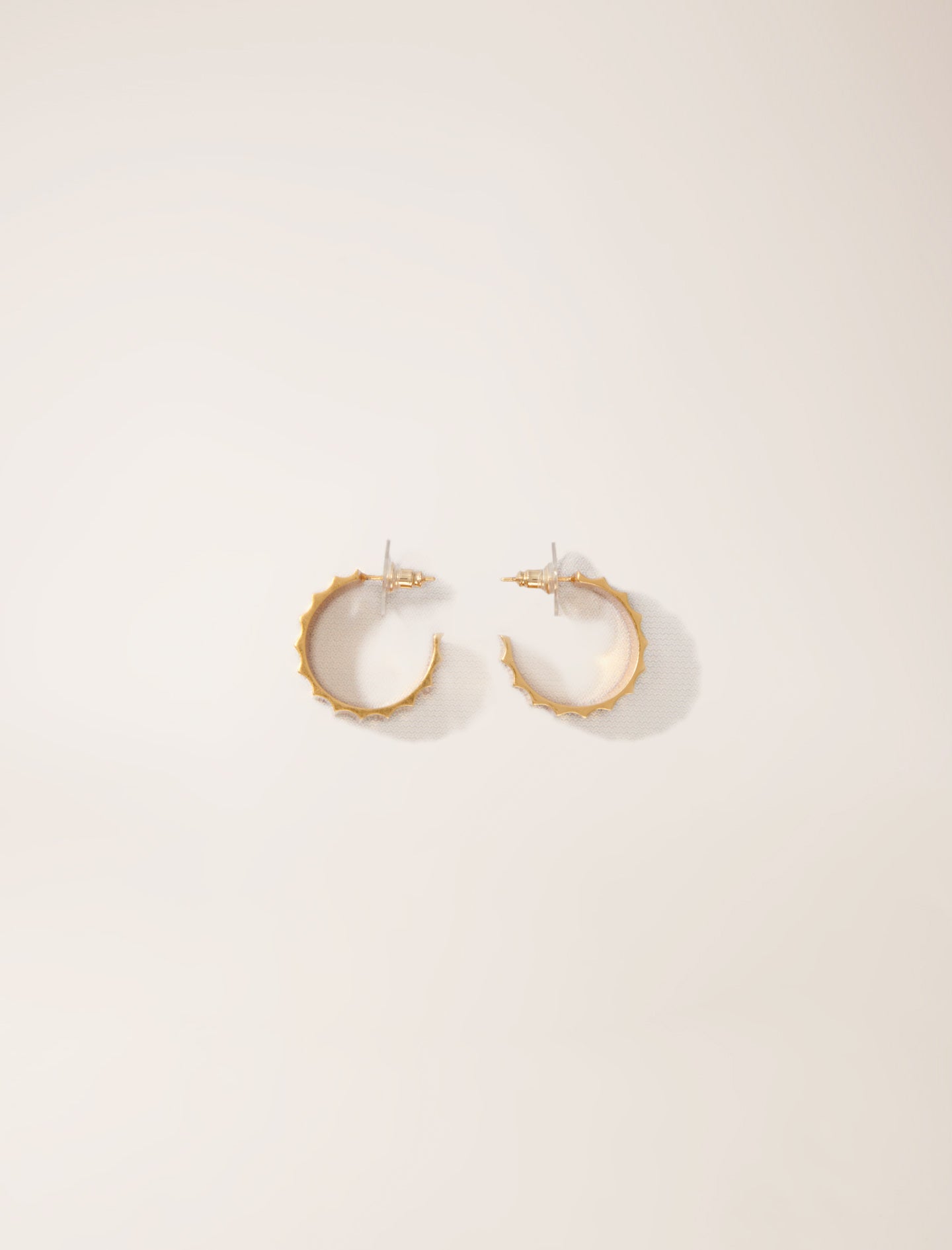 Gold-featured-Sculpted Earrings