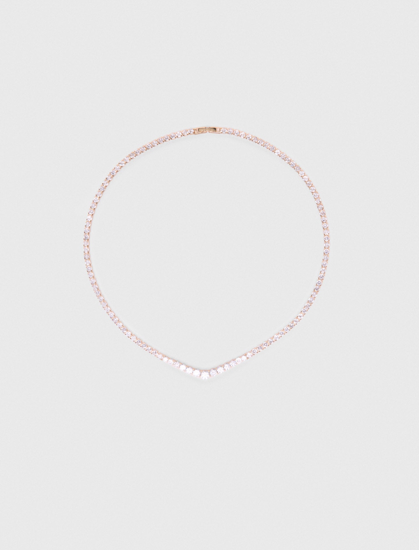 Cascade Diamanté Necklace GOLD