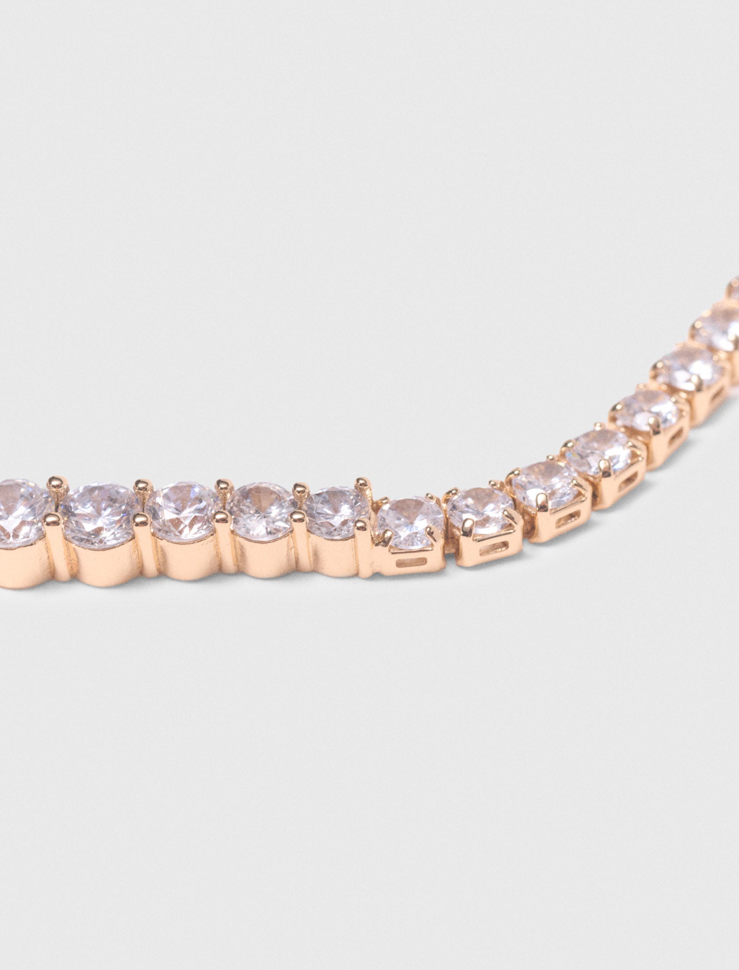 Cascade Diamanté Necklace GOLD