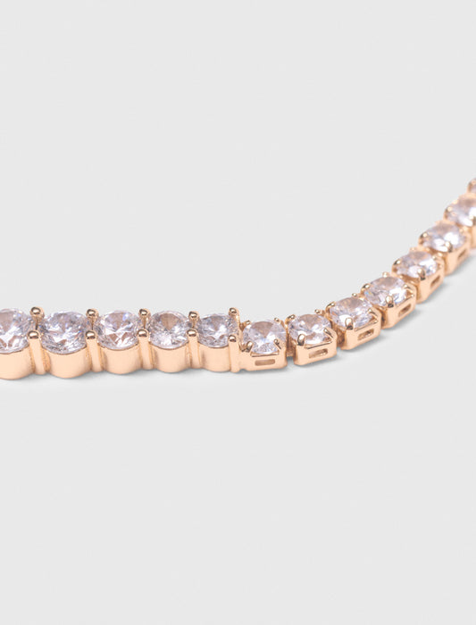 Cascade Diamanté Necklace GOLD