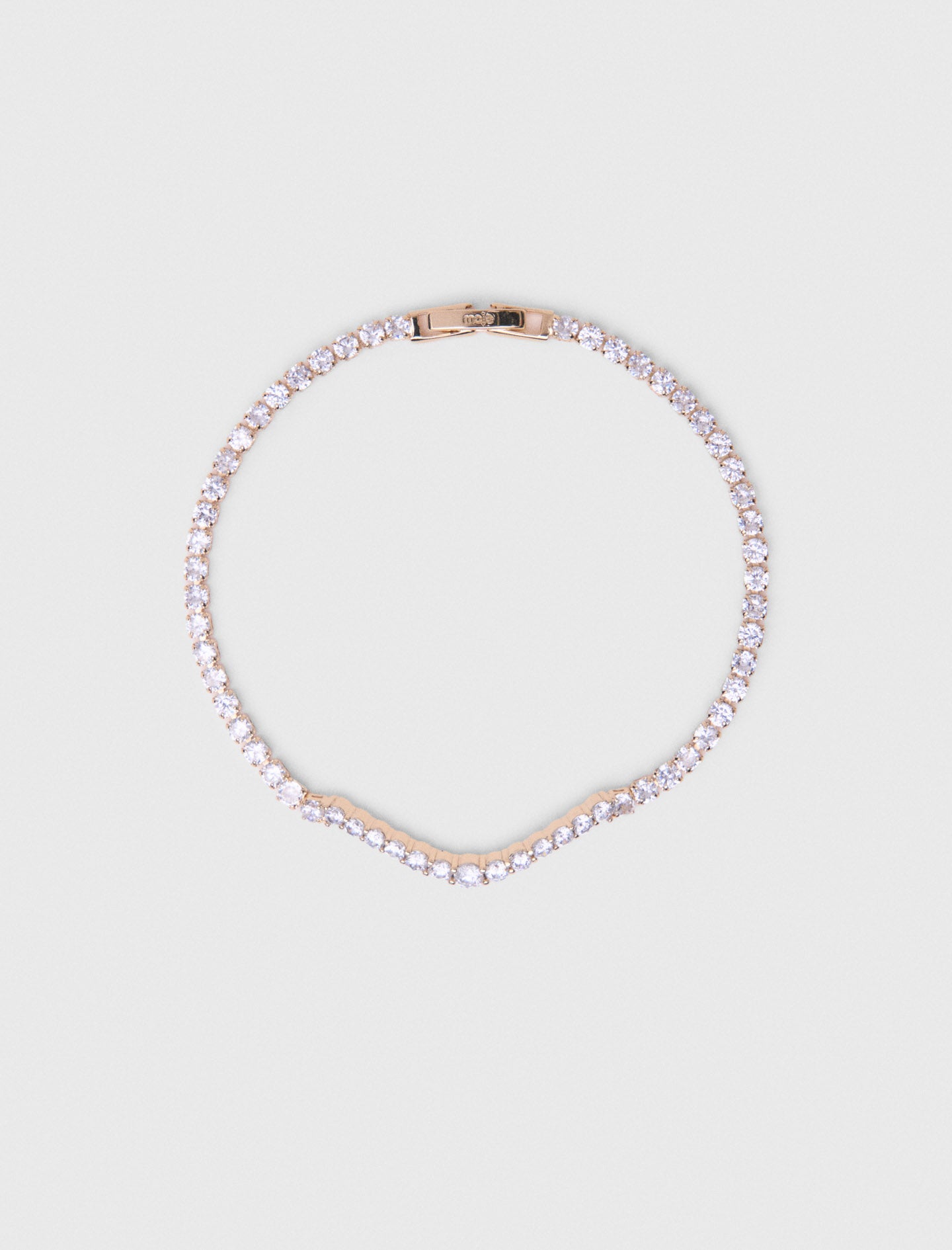 Cascade Diamanté Bracelet Gold