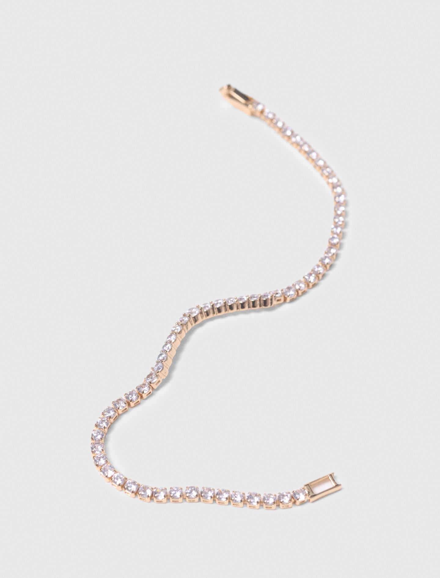 Cascade Diamanté Bracelet Gold