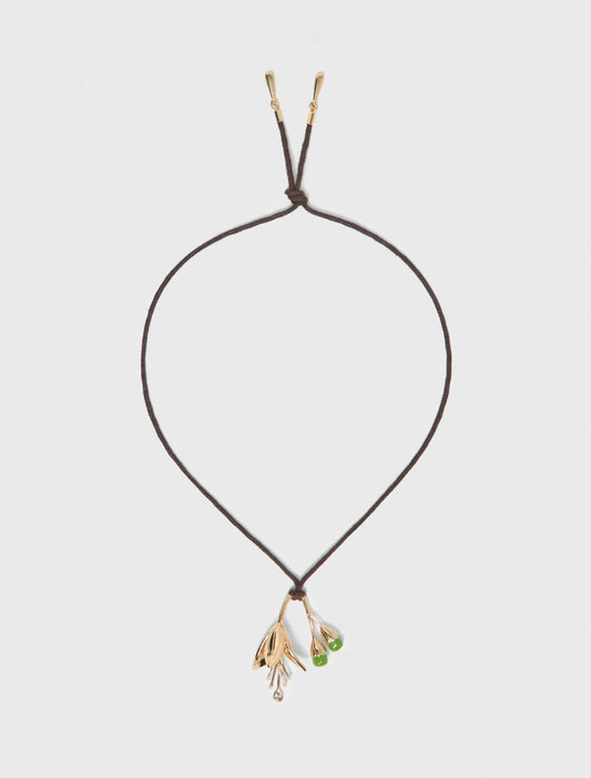 Cord Necklace Gold