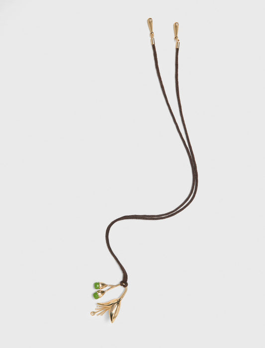 Cord Necklace Gold