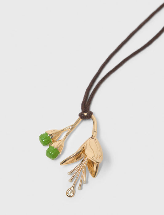 Cord Necklace Gold