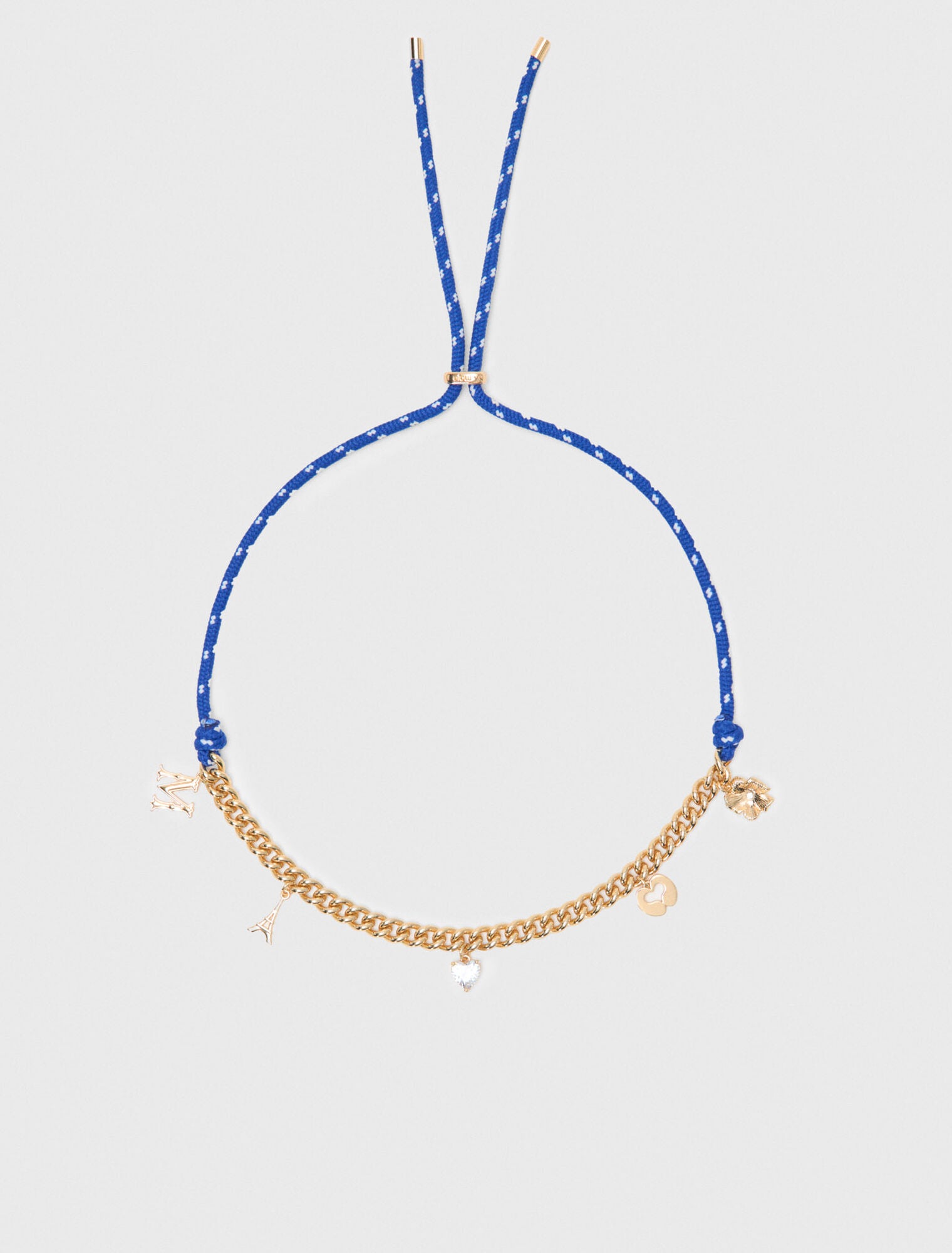 Sailor Rope Chain Necklace Gold