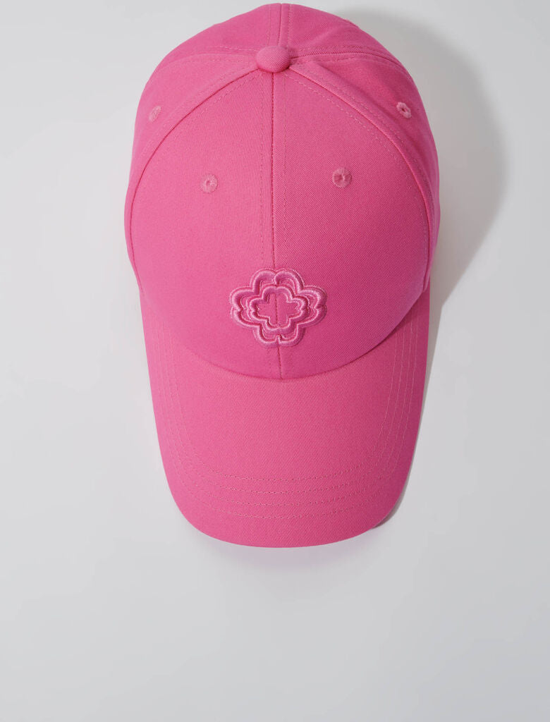 Fuchsia pink-Clover cap