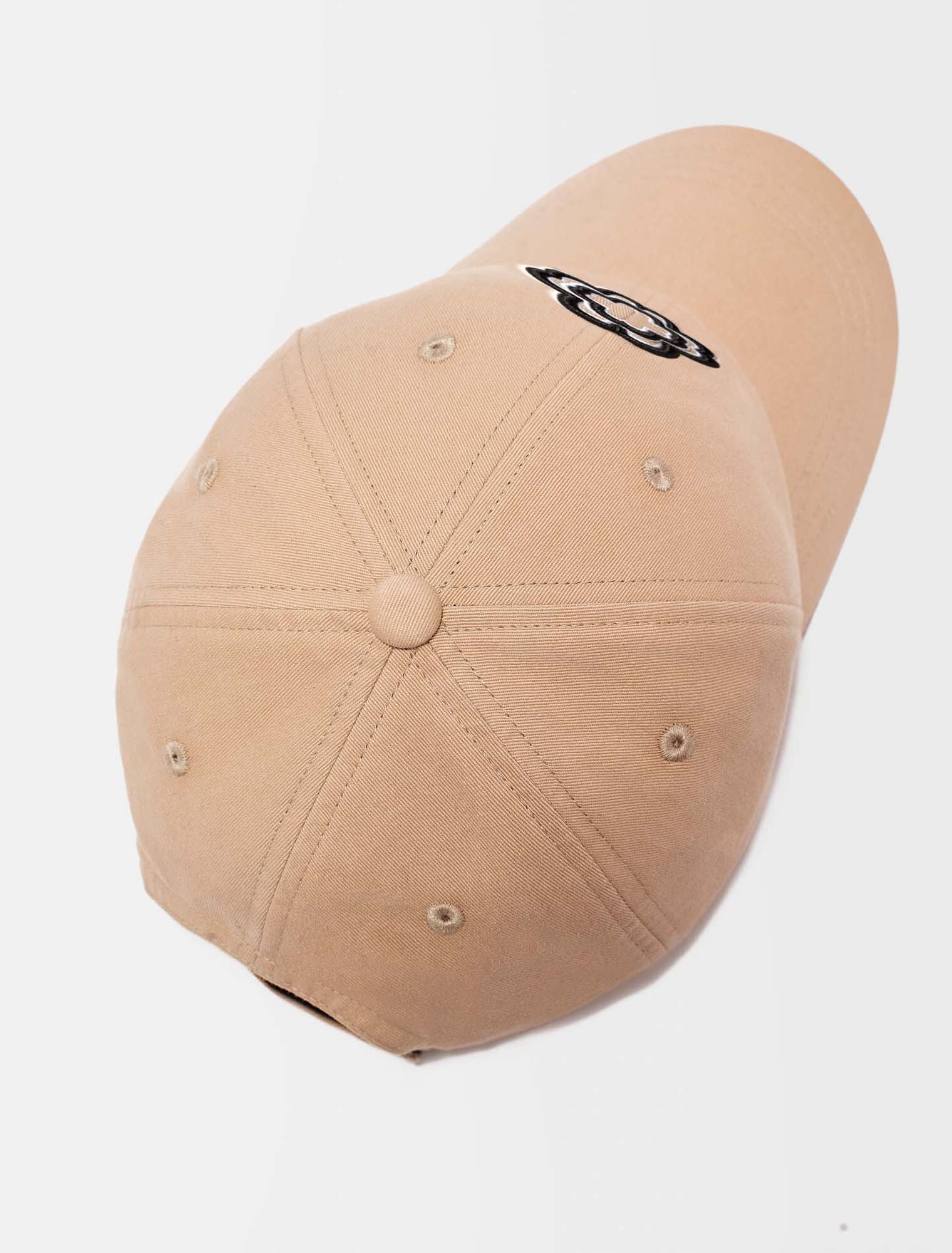 mastic beige  -Cotton cap with Clover logo