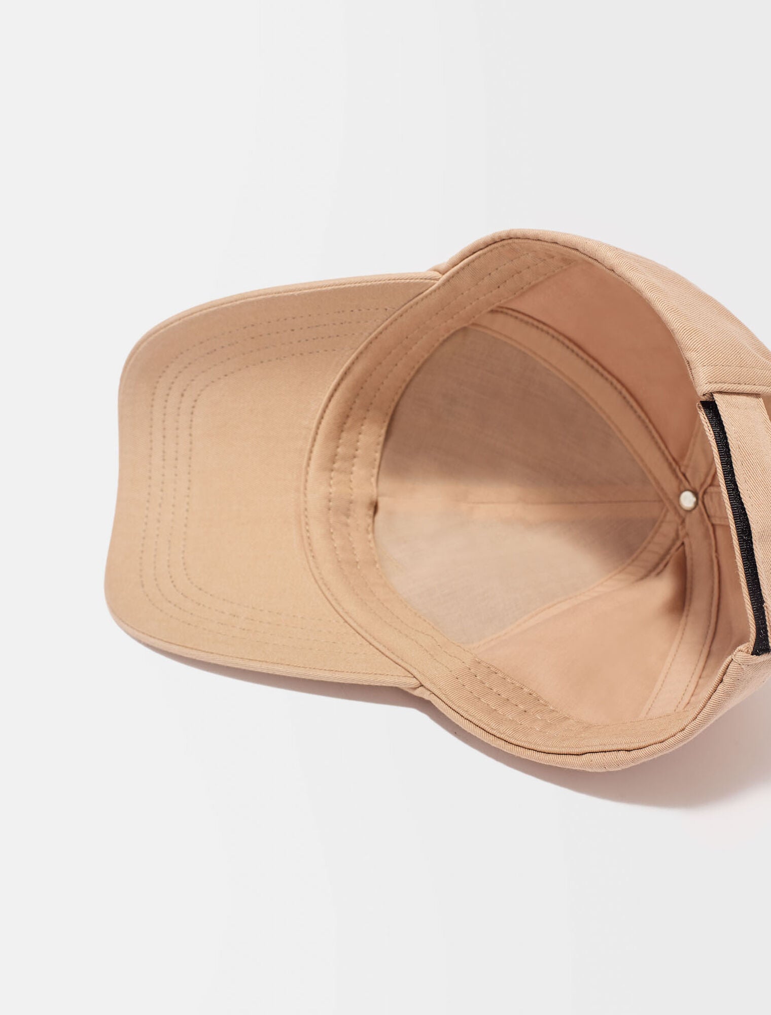 mastic beige  -Cotton cap with Clover logo