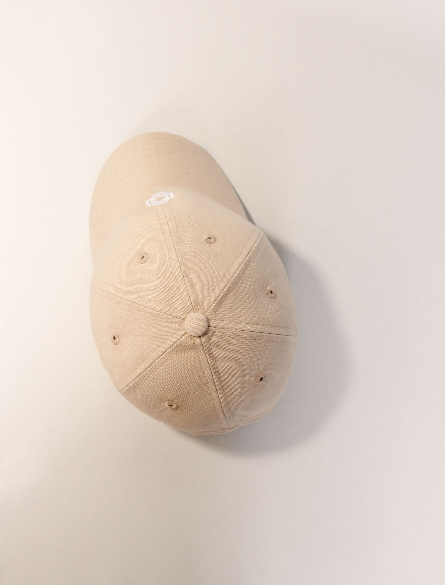 Ecru-Linen cap