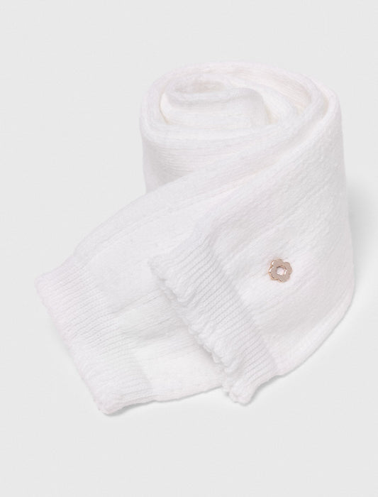Knee-High Pointelle Socks WHITE