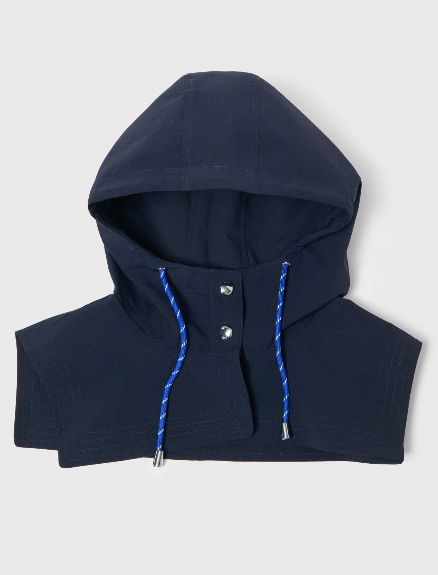 Waterproof Drawstring Hood NAVY