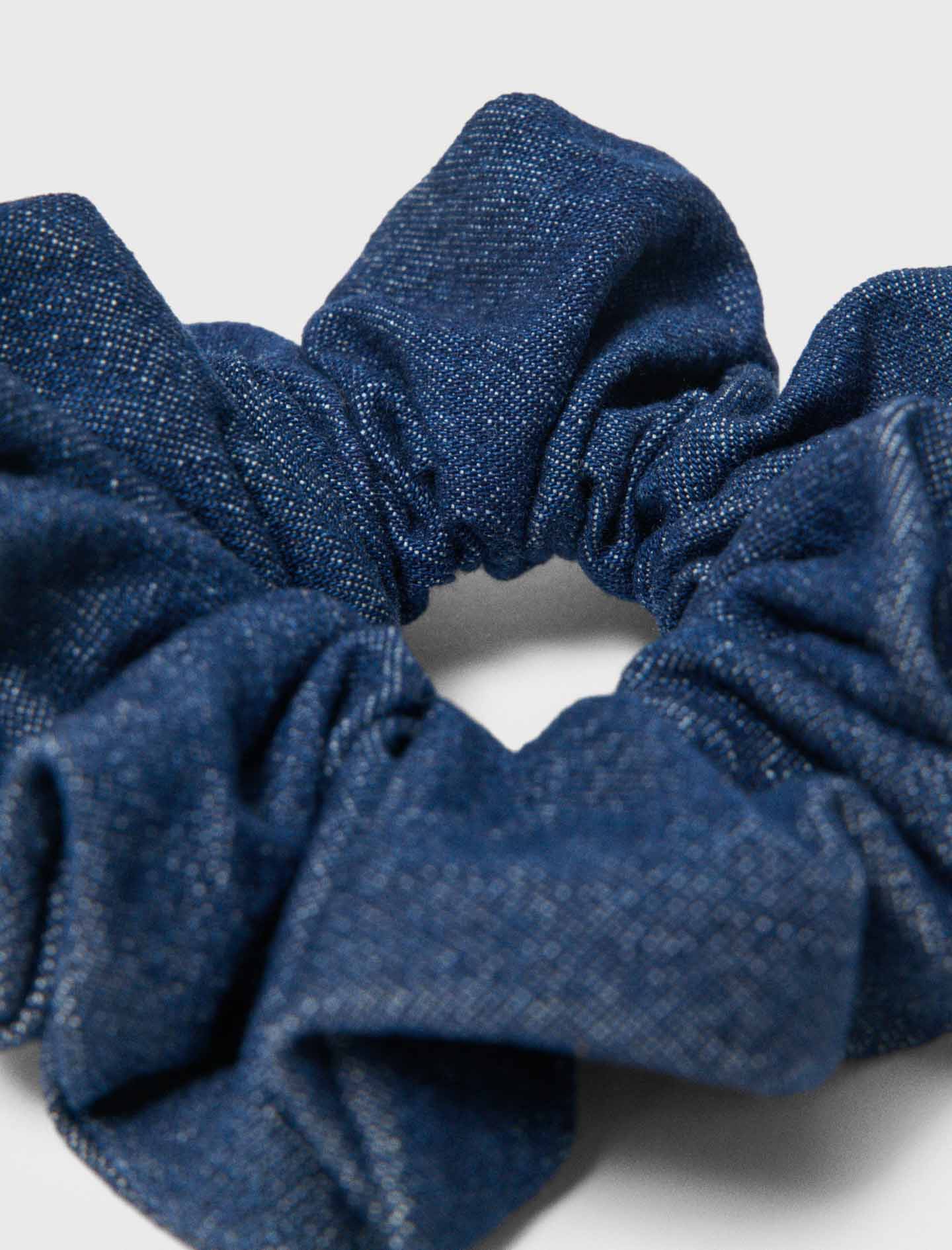 Denim Scrunchie NAVY