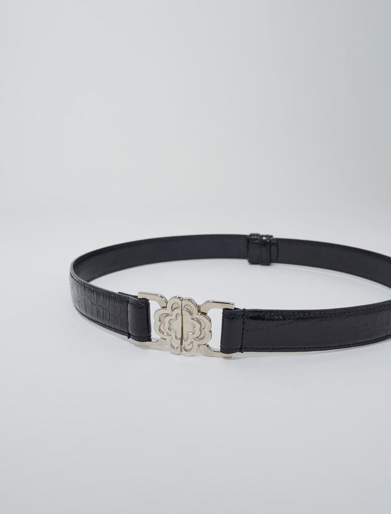 Black-Clover buckle belt