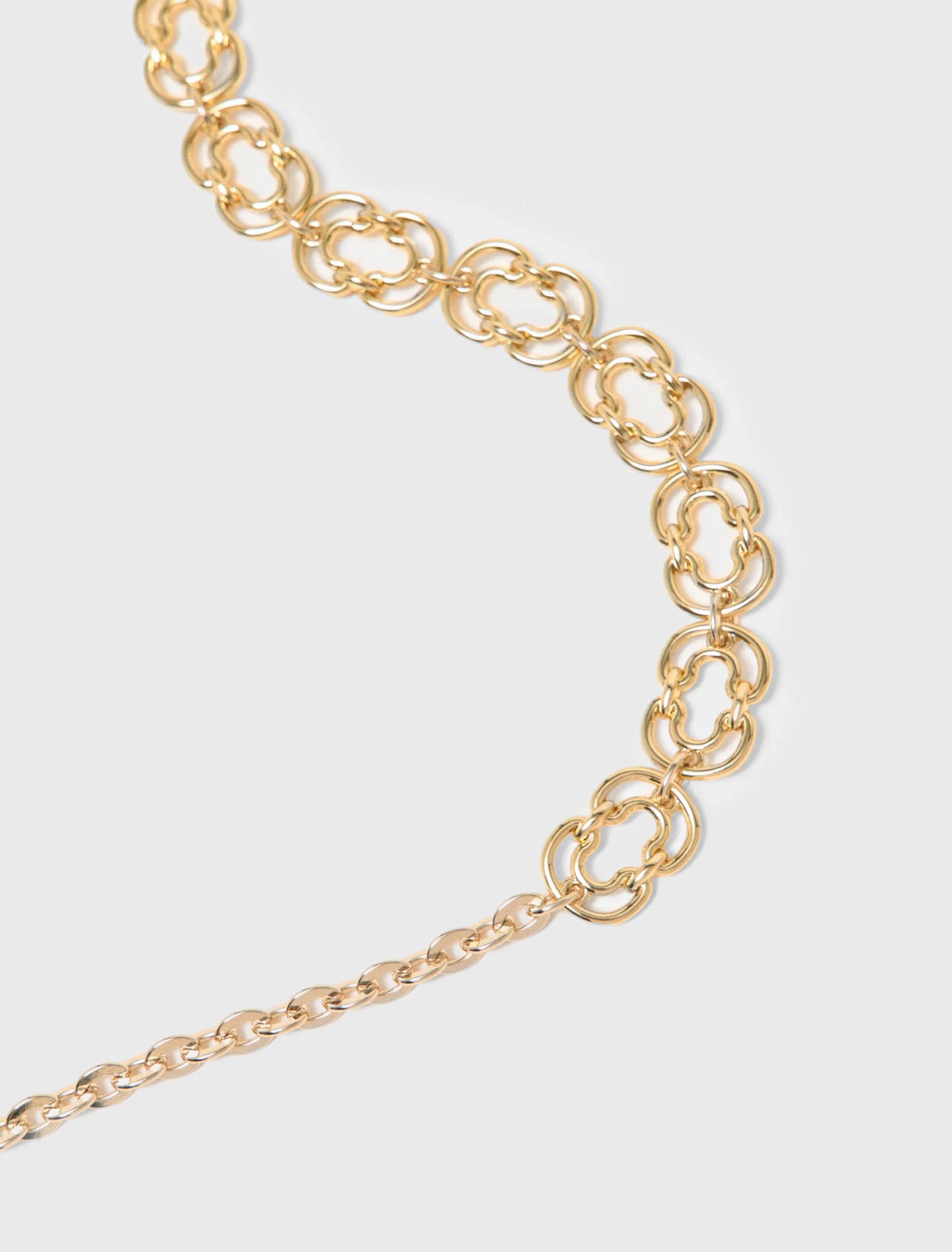 Chain Belt With New Link Gold