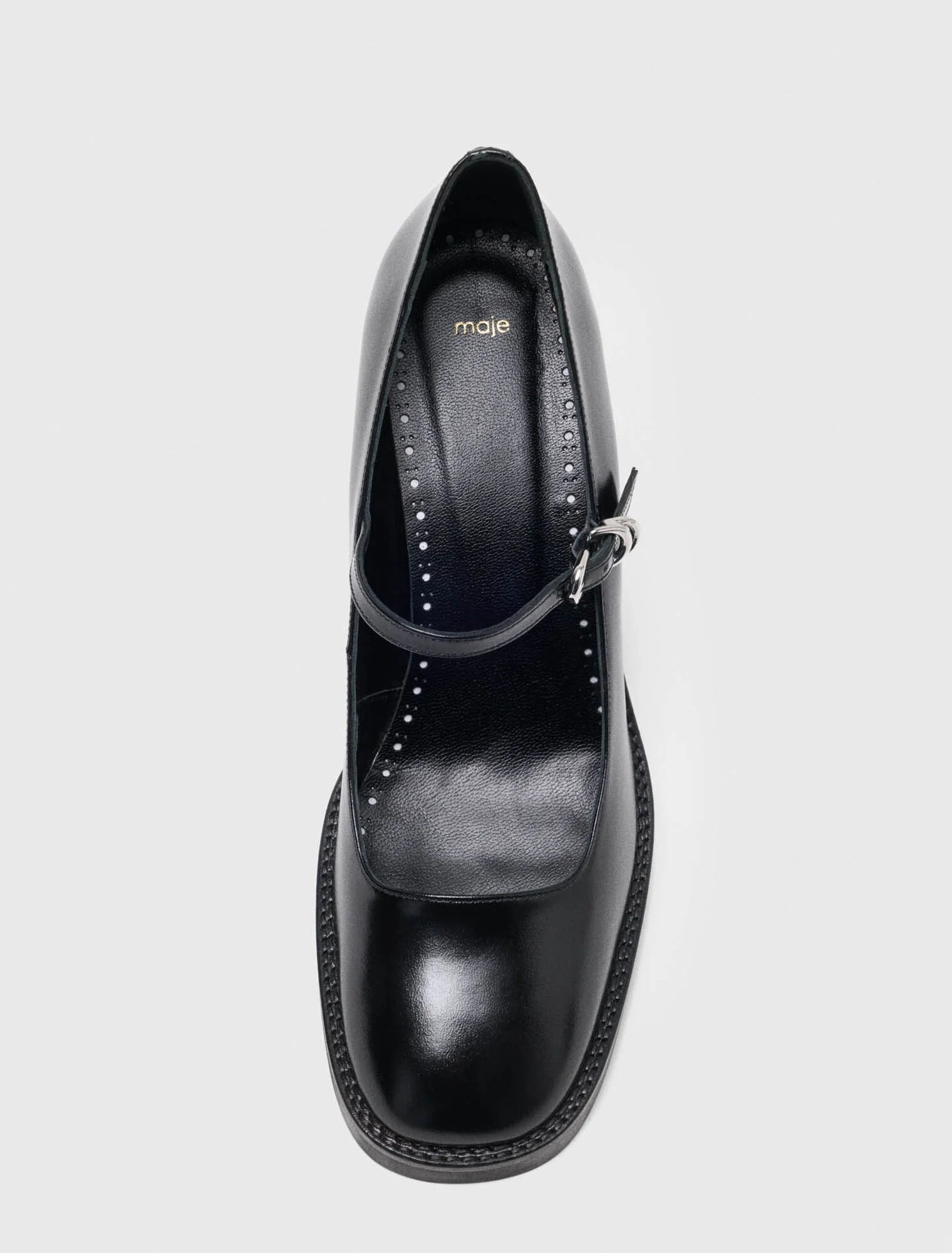 Leather Mary Janes