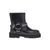 Leather Biker Boot BLACK