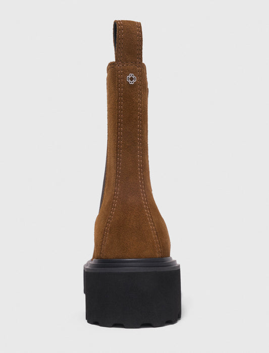 Suede Chelsea Boots TABACCO