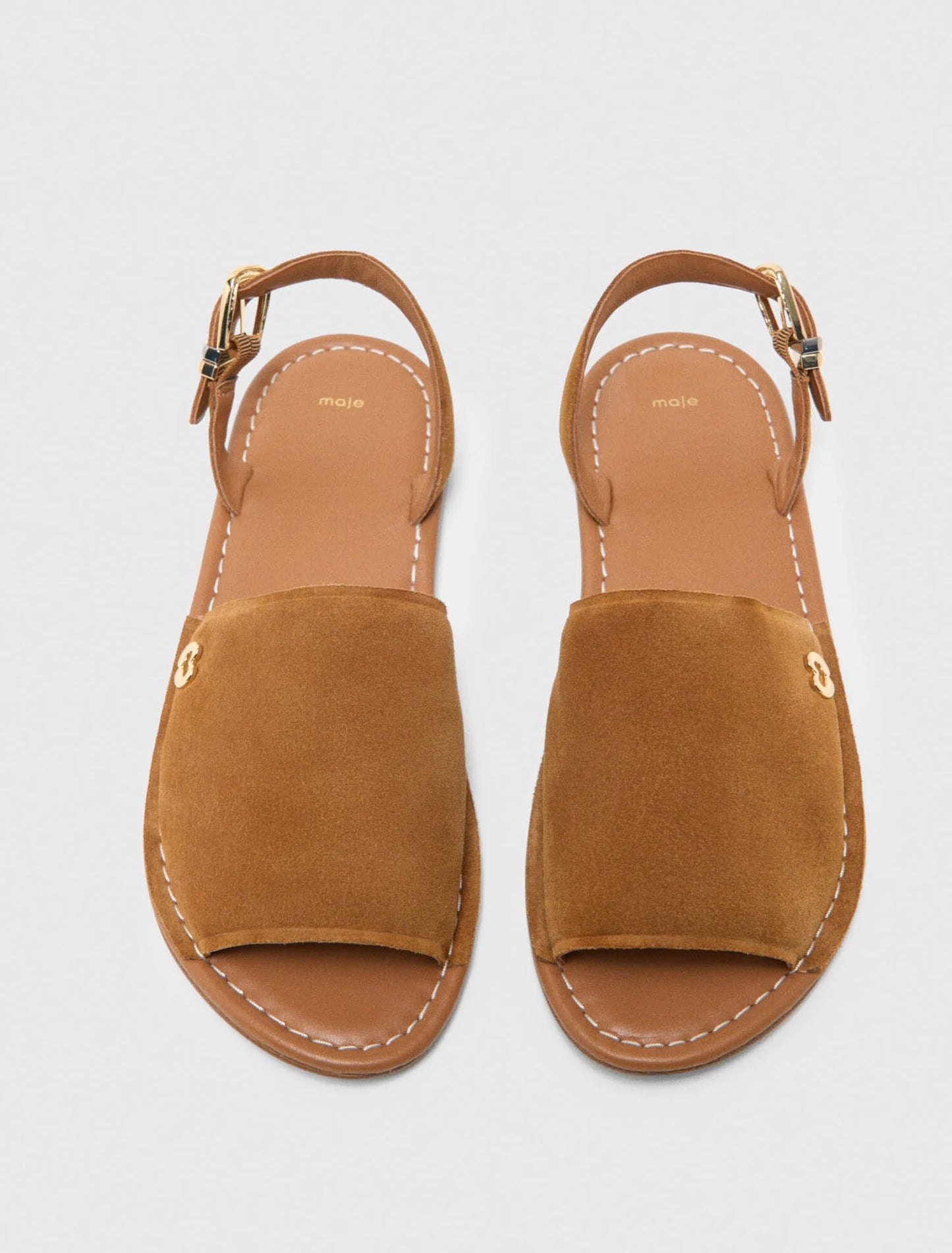 Flat Sandals Camel