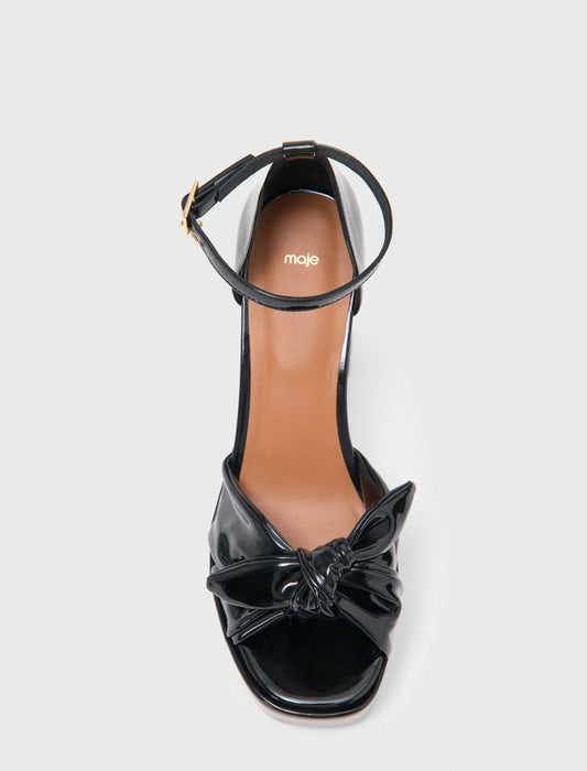 Maje Sandals Black