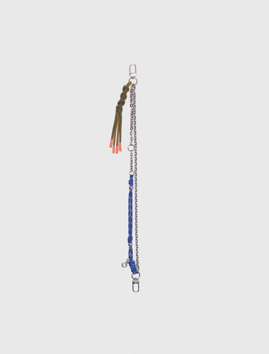 Chain & Cord Mix Bag Charms MULTI-COLOURED