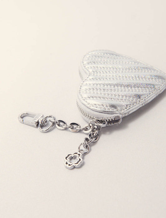 Silver-Clover Purse