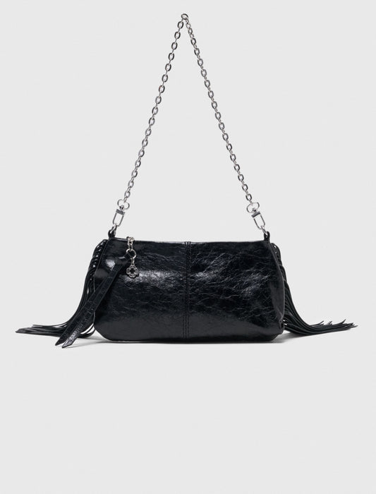 Patent leather Miss M clutch bag