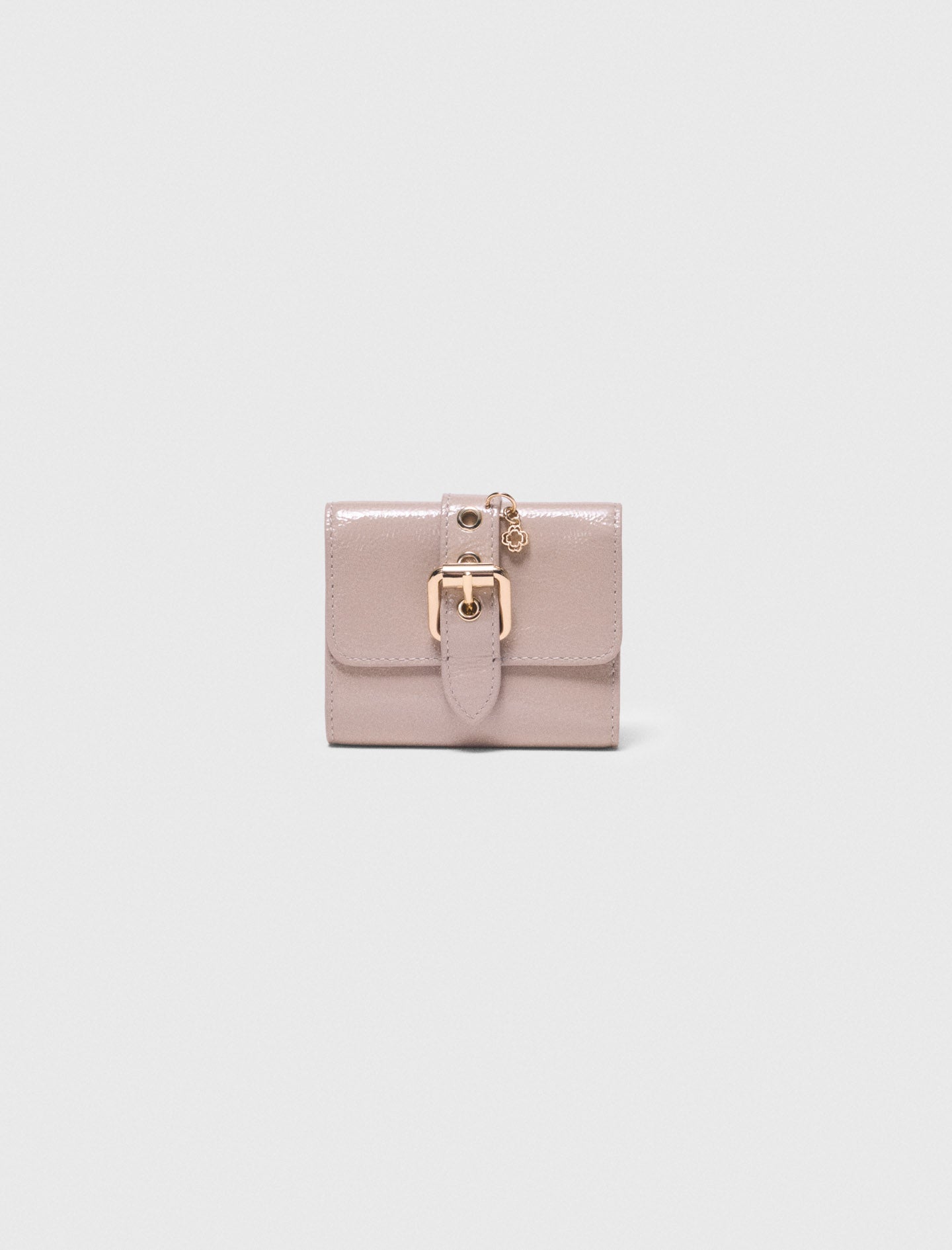 Miss M Naplak Leather Wallet MASTIC BEIGE