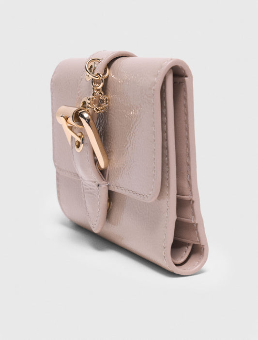 Miss M Naplak Leather Wallet MASTIC BEIGE