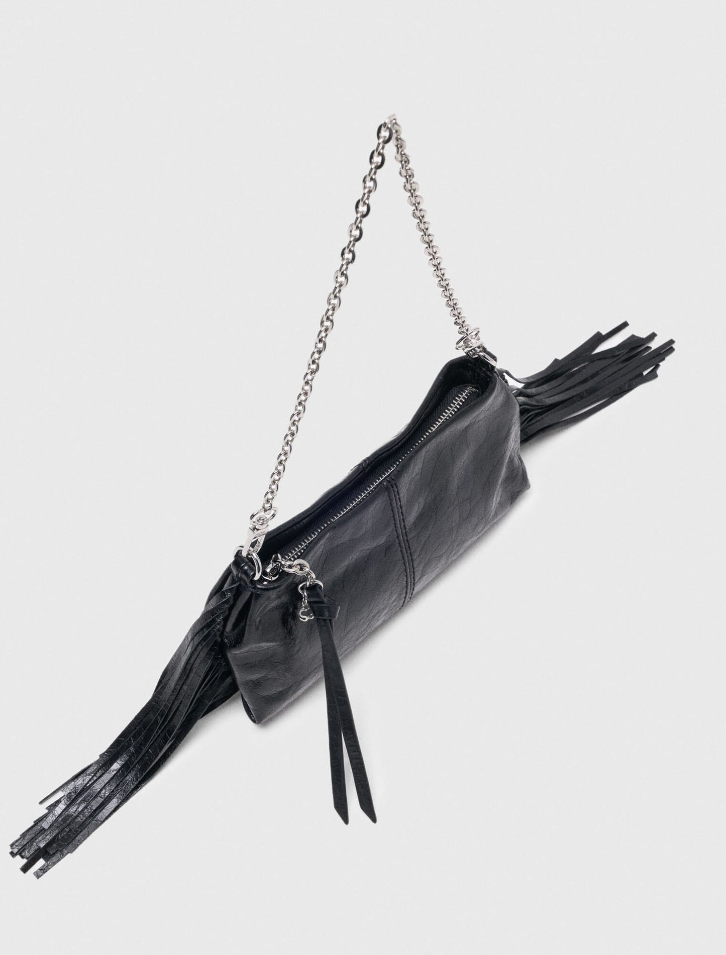 Patent leather Miss M clutch bag Black