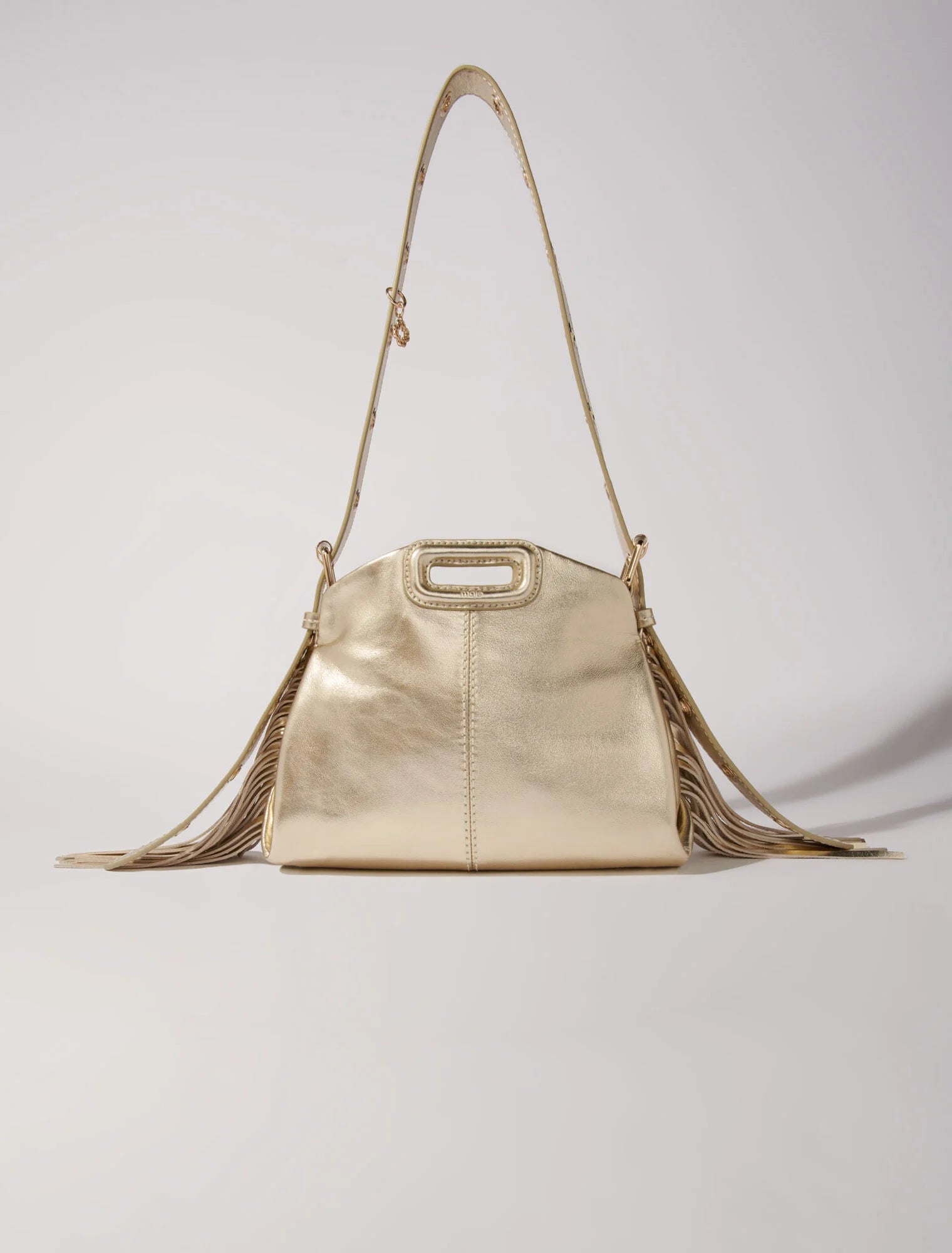Gold  -Metallic leather Miss M Mini bag