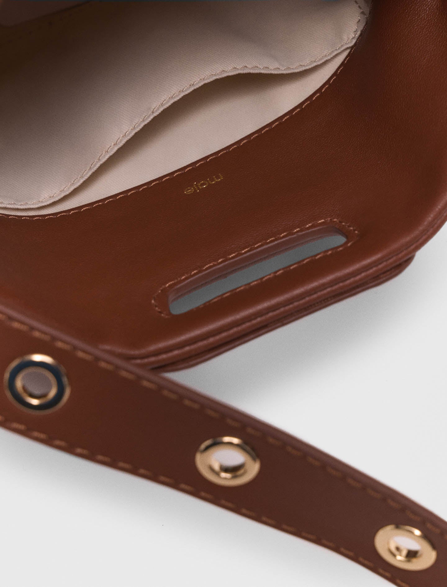 Miss M mini leather and studs bag