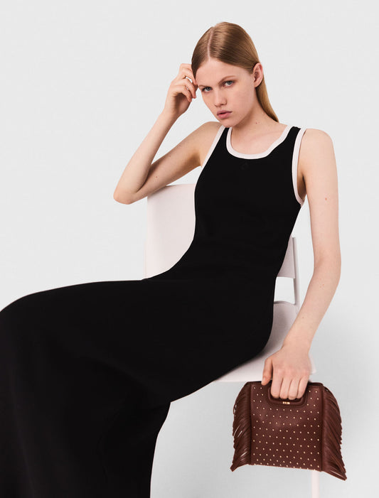 M mini leather and studs bag