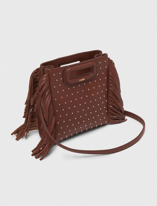 M mini leather and studs bag