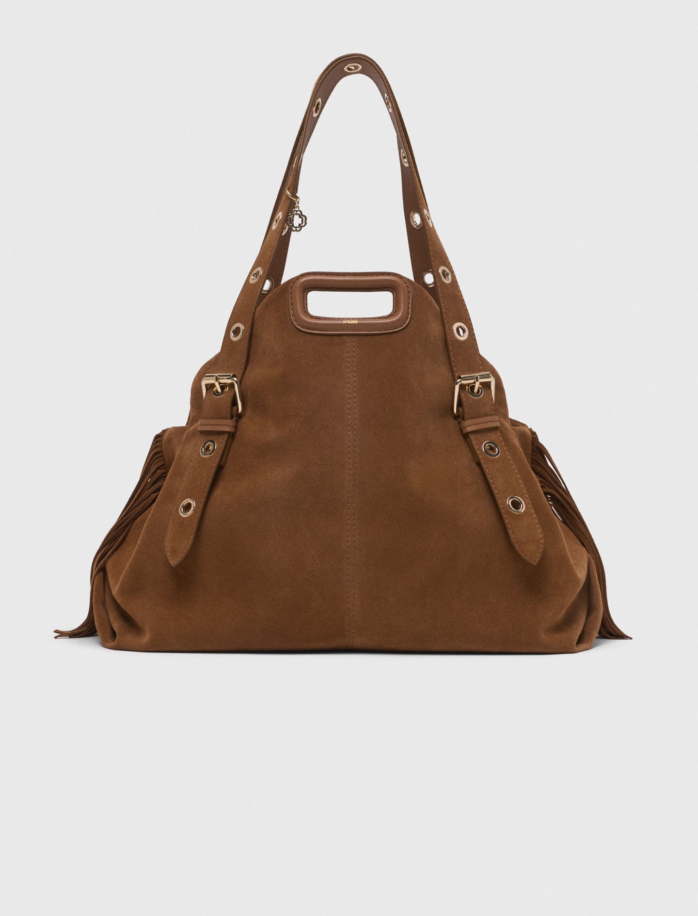 Suede Miss M XL bag