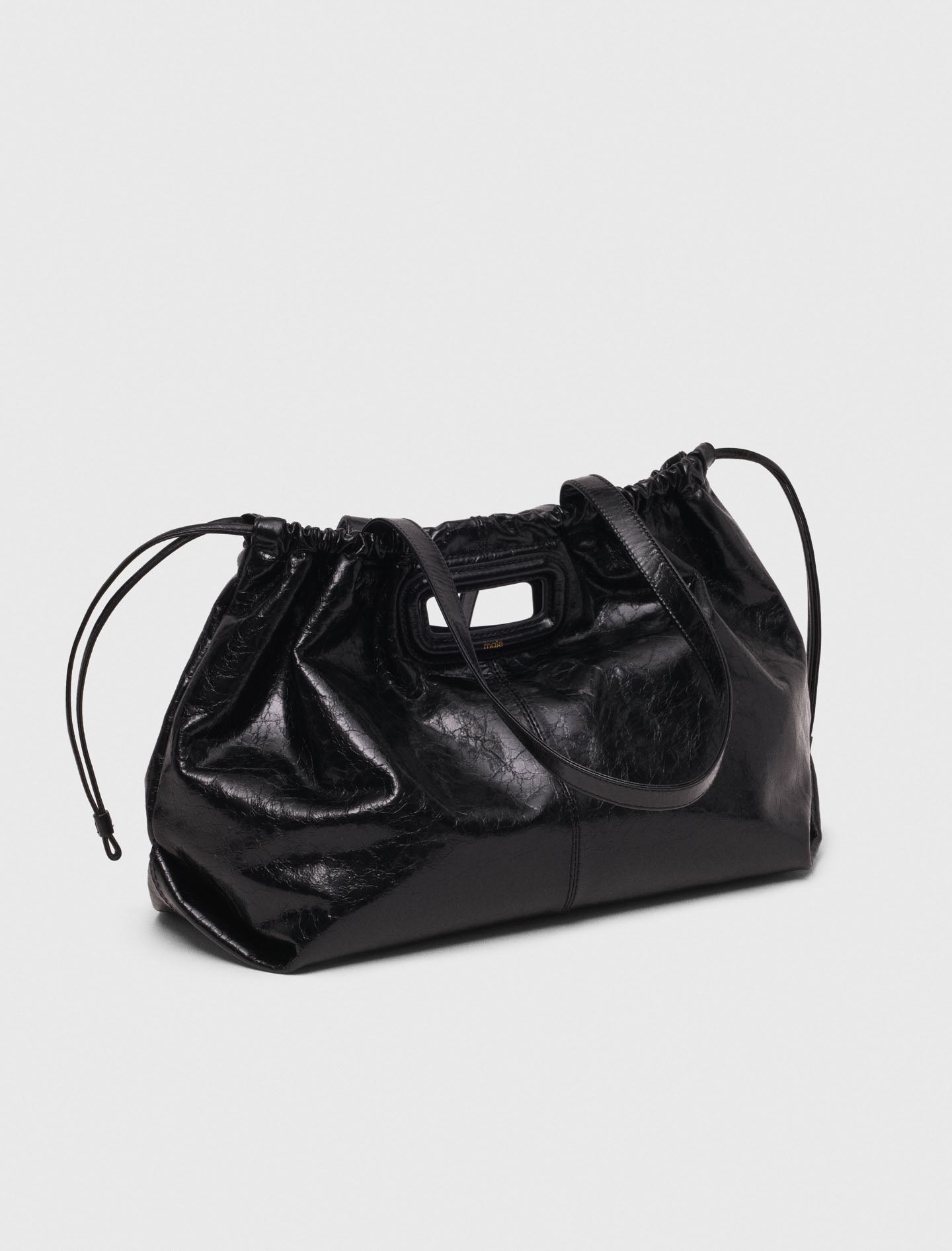 Crackled Miss M tote bag