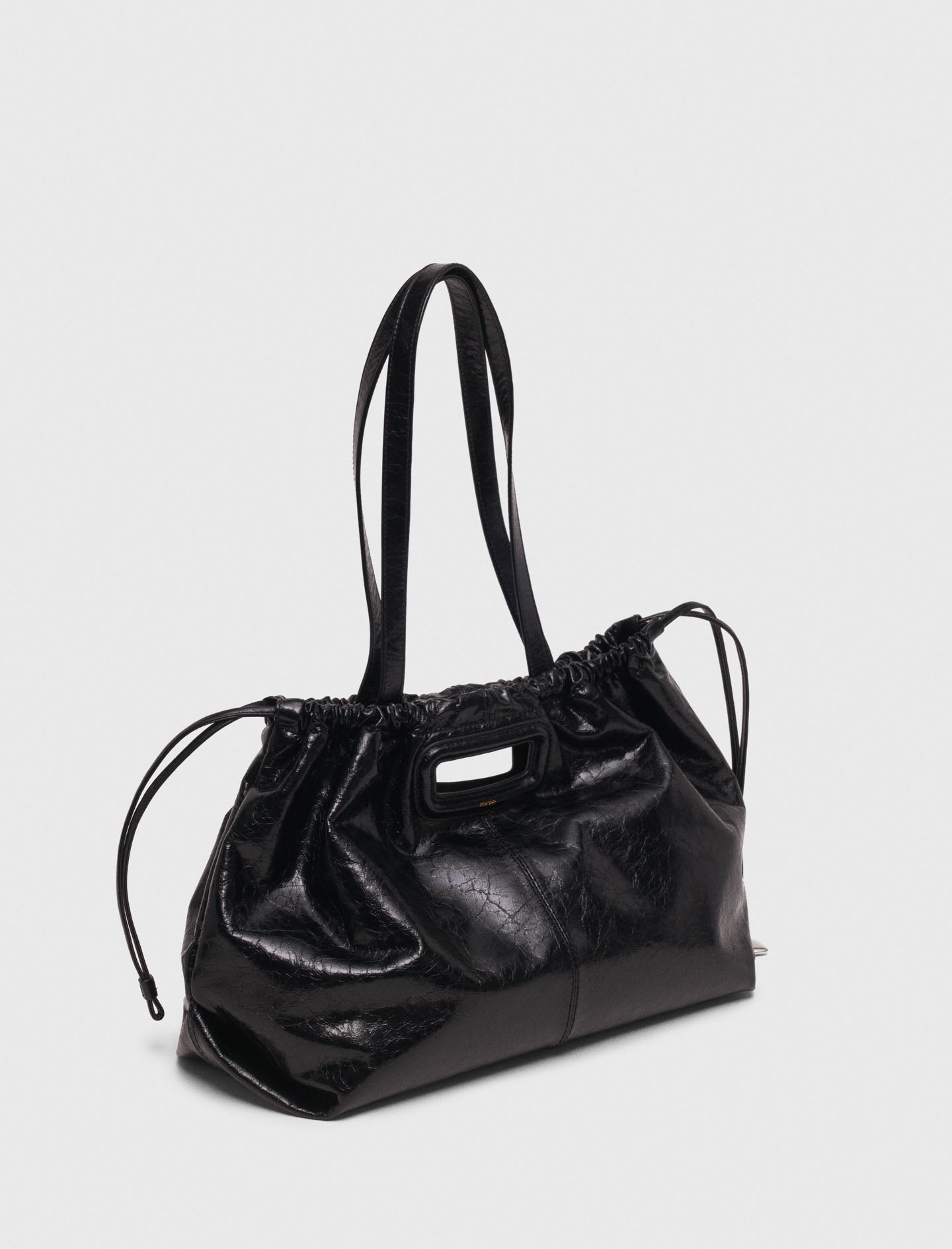 Crackled Miss M tote bag