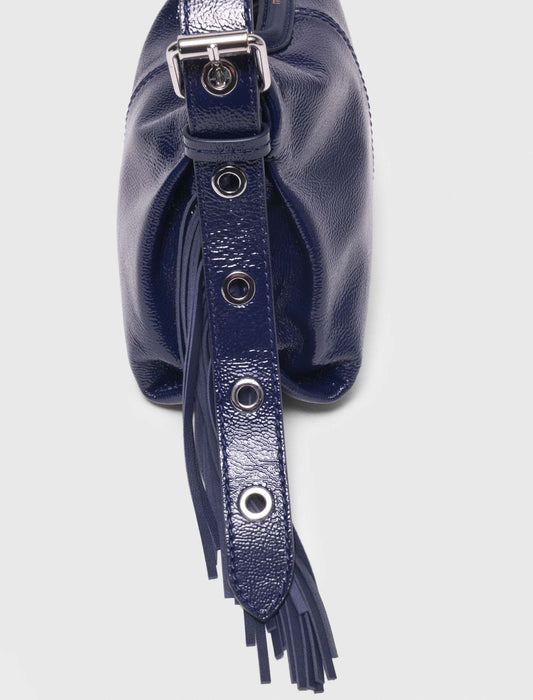 Naplak Leather Miss M Mini Bag Navy