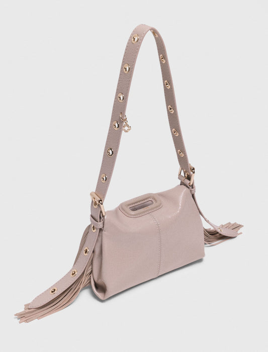 Naplak Leather Miss M Mini Bag BEIGE MASTIC