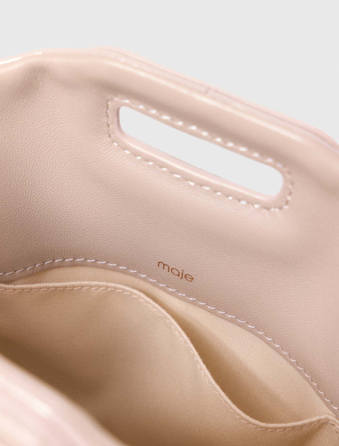 Naplak Leather Miss M Mini Bag BEIGE MASTIC