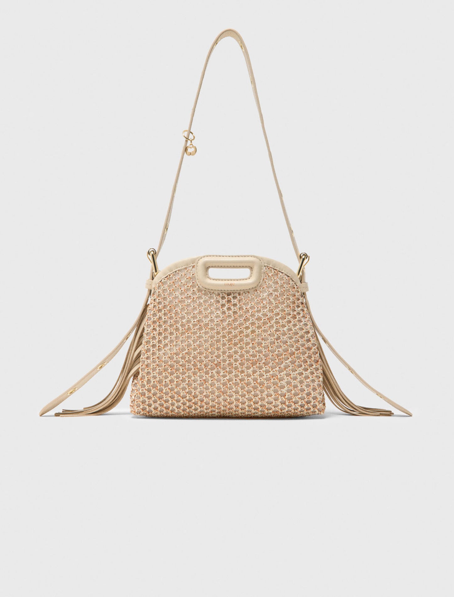 Miss M Mini Net Bag Nude