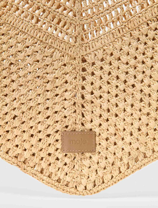 Natural Raffia Bag Beige