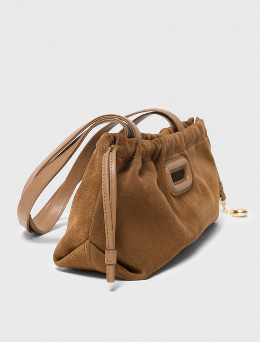 Suede Milpli Gazette Bag Camel