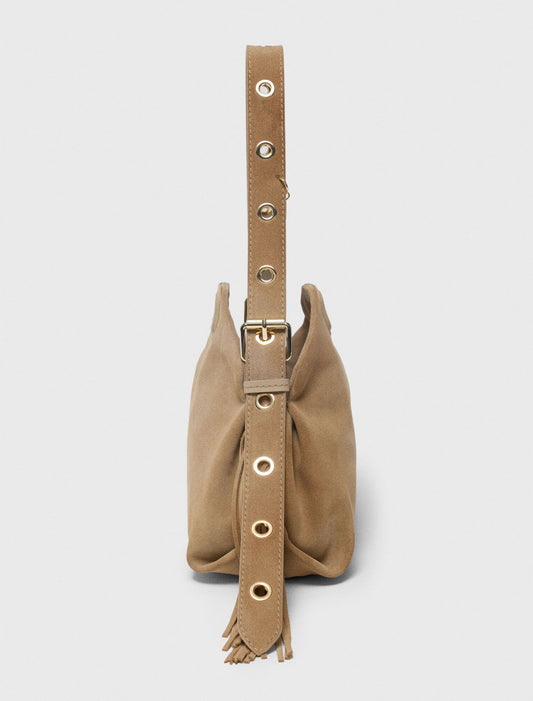 Suede Miss M Bag Cappucino