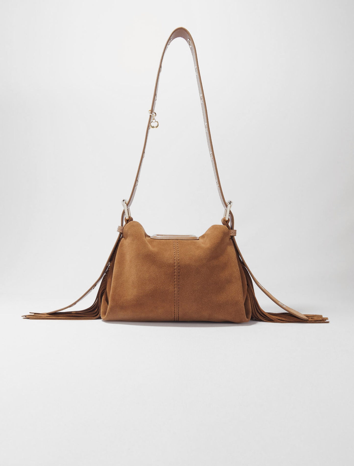 Miss M mini suede bag Camel