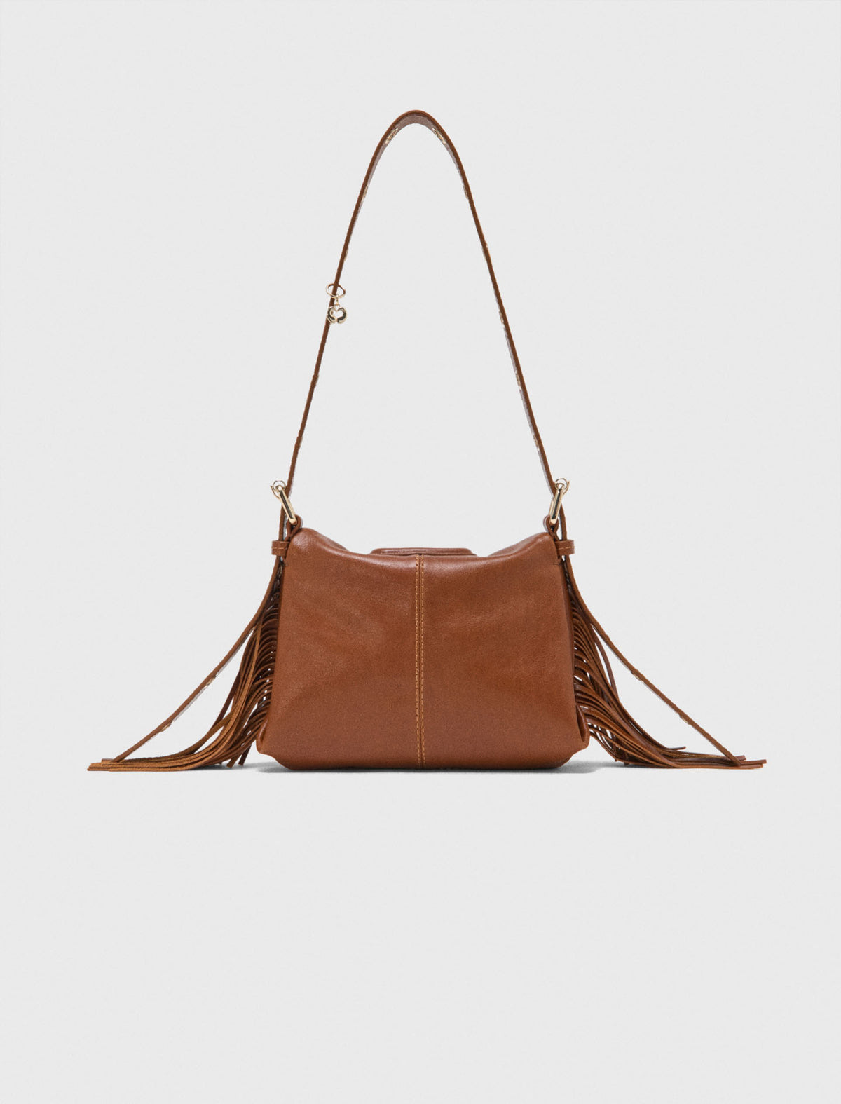 Smooth leather mini Miss M bag Tobacco